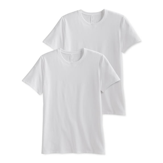 JOCKEY Intimates 2 Pack White Crew Neck Stretch Base Layer Underwear L