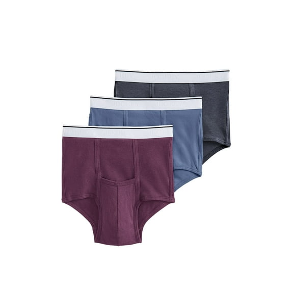 Jockey Mens Pouch Brief 3 Pack Underwear Briefs cotton blends