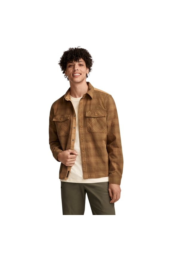 Outdoors Men's Flannel Shirt Jacket