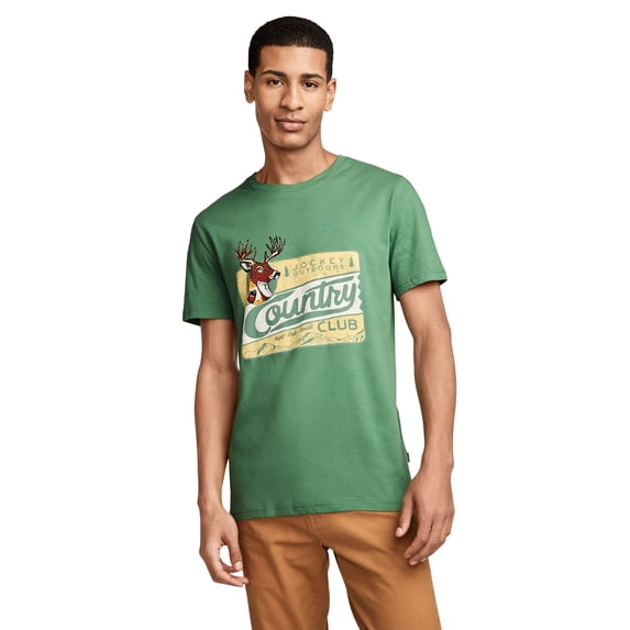 Jockey Outdoors Men's Graphic Crew Neck T-Shirt