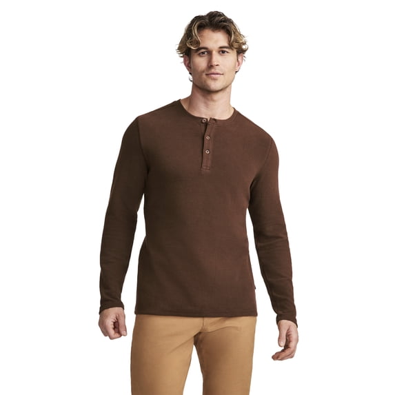 Jockey Outdoors Men's Long Sleeve Henley