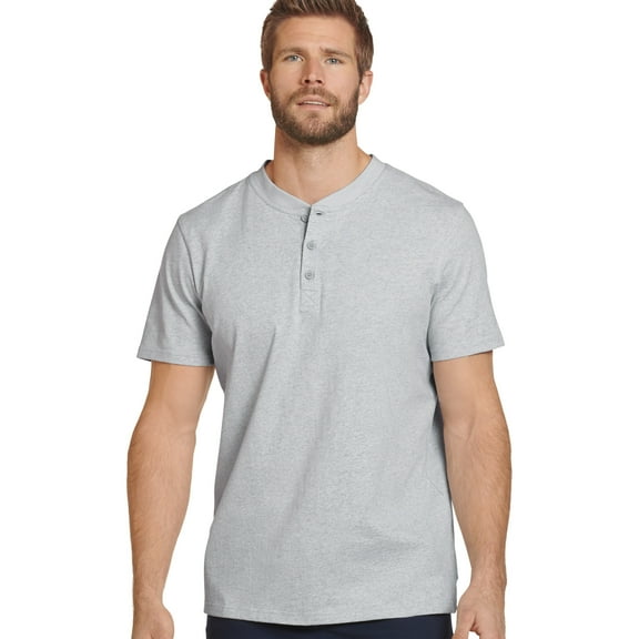Jockey Outdoors Men's Short Sleeve Henley