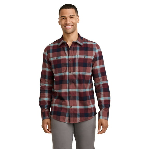 Jockey Outdoors Men's Slim Fit Flannel Field Shirt