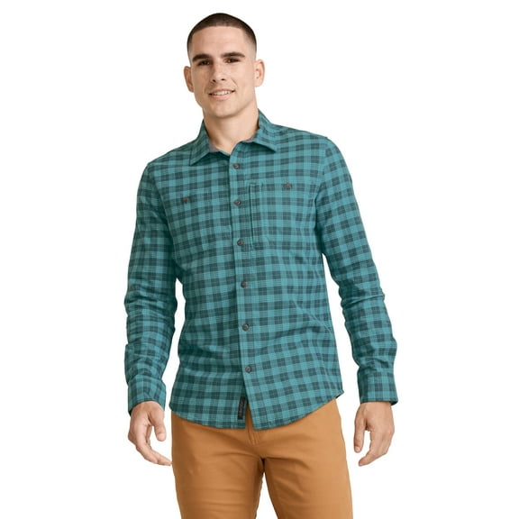 Jockey Outdoors Men's Slim Fit Flannel Field Shirt