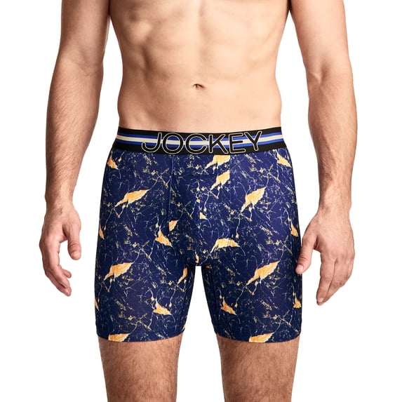 Jockey Sport Men's Stability Pouch Microfiber 6" Boxer Brief