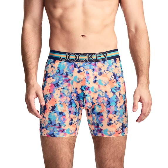 Jockey Sport Men's Stability Pouch Microfiber 6" Boxer Brief