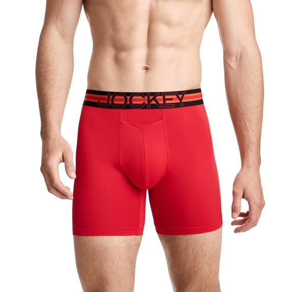 Jockey Sport Men's Stability Pouch Microfiber 6" Boxer Brief