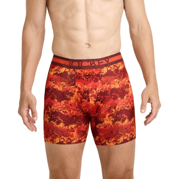 Jockey Sport Men's Stability Pouch Microfiber 6" Boxer Brief