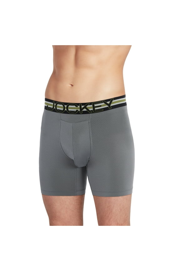 Sport Men's Stability Pouch Microfiber 6" Boxer Brief