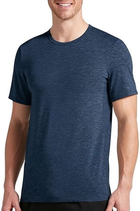 Sport Mens Heather Crew Neck T-Shirt Medium Midnight blue heather