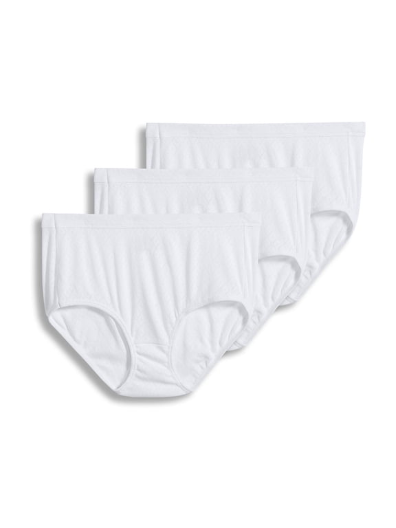 Women's 100% Cotton Elance Breathe Brief - 3 Pack