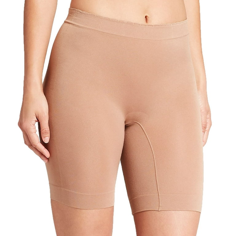 Jockey Women JKY Microfiber Stretch Underwear Seamless Slipshort Caramel XXL