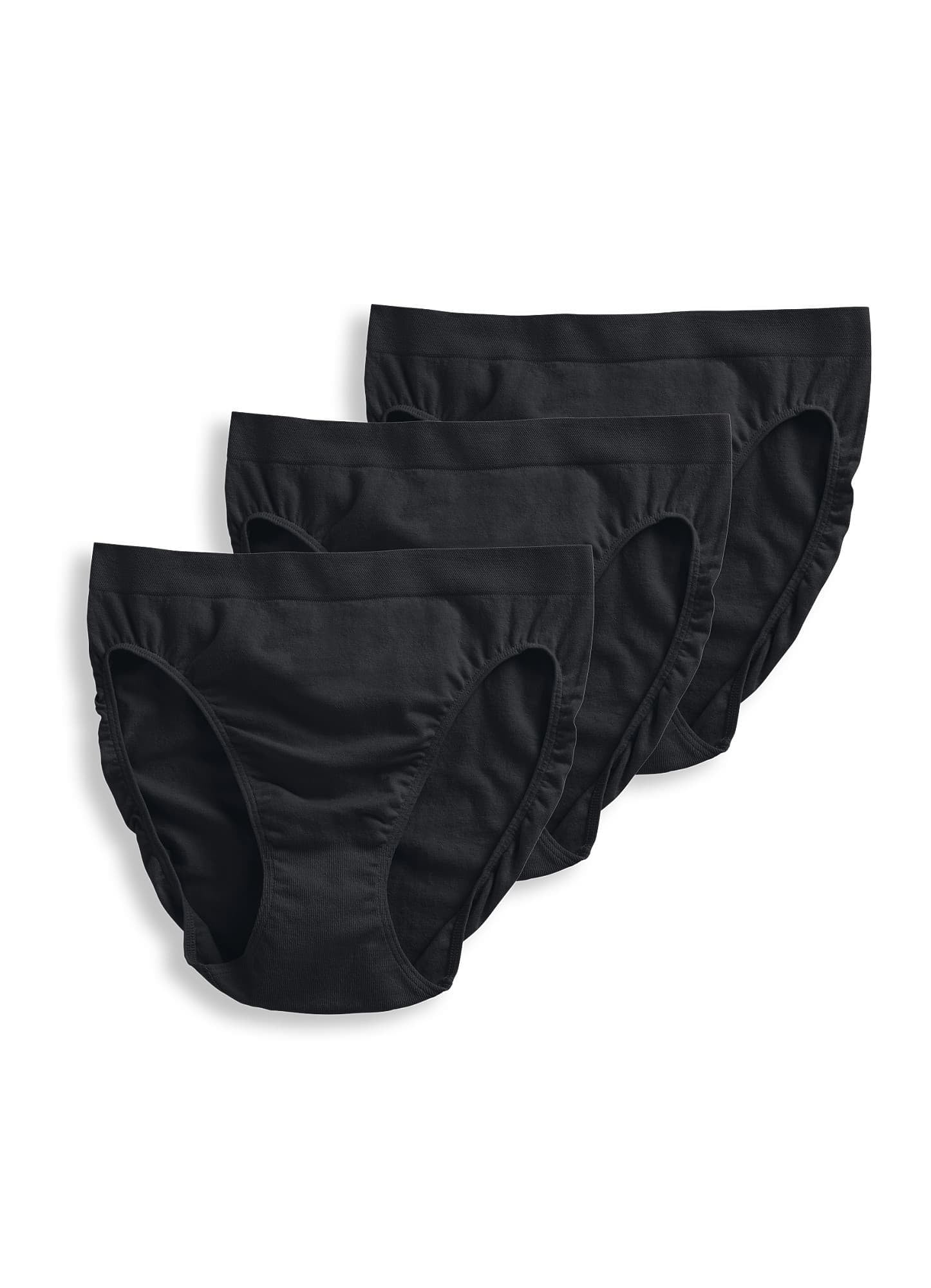 Jockey Women s Seamfree Breathe French Cut 3 Pack Walmart