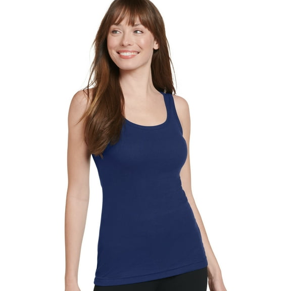 Jockey Women's 100% Cotton Rib Tank