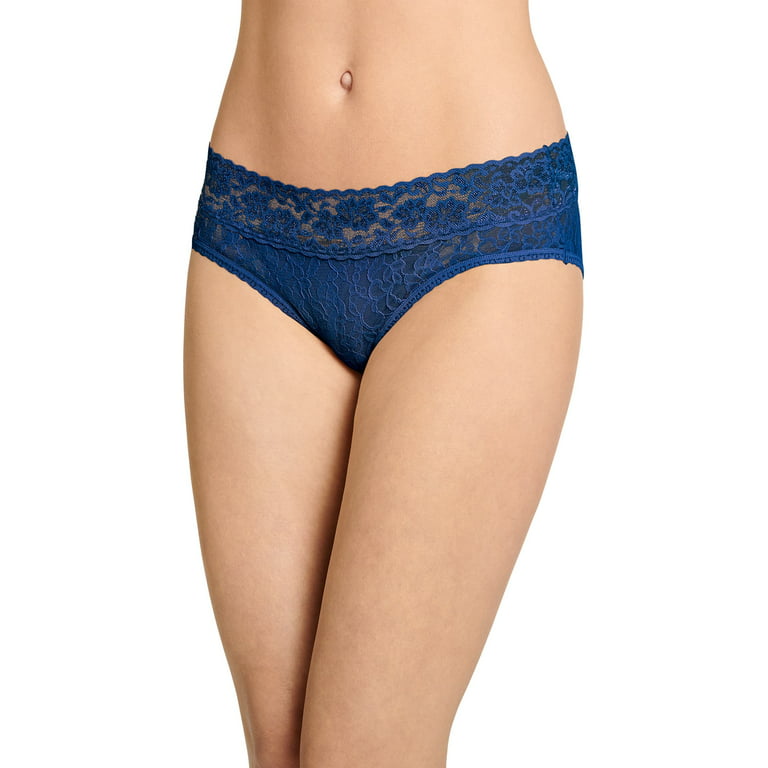 All About You Lace Hipster Panty - Blue