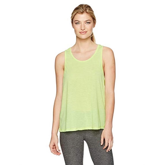 Jockey Women's Baseline Tank JK-9303, Lime Mist, Small