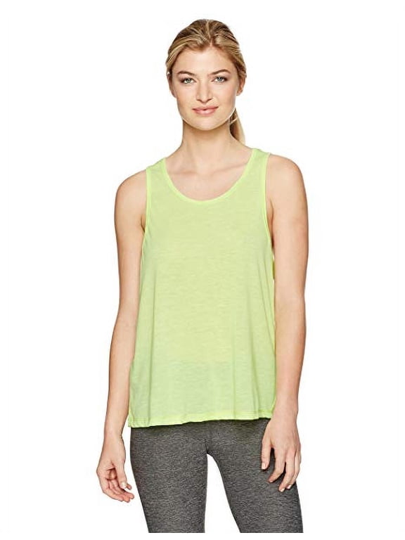 Women's Baseline Tank JK-9303, Lime Mist, Small