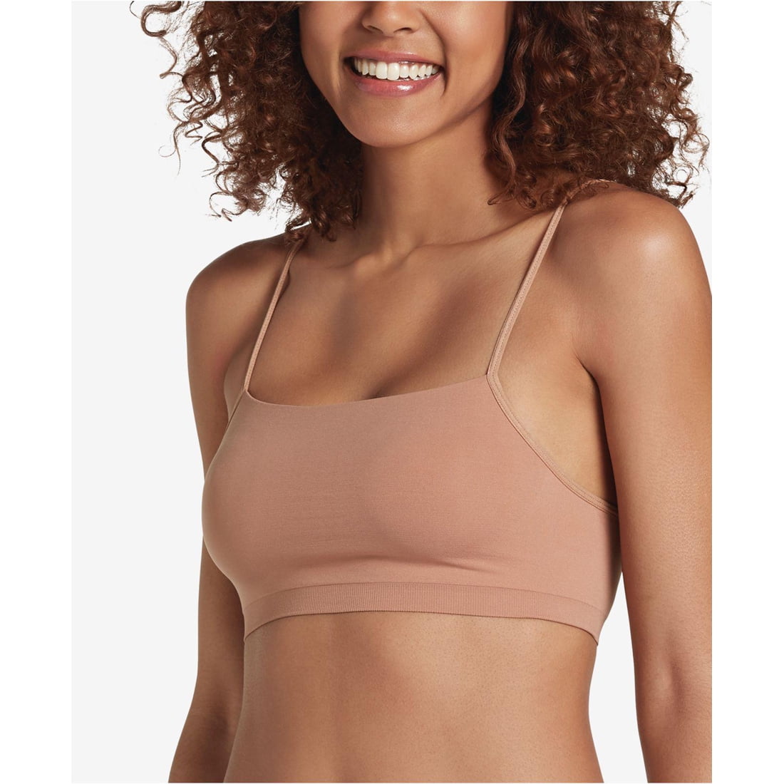 Jockey Women's Bras Air Seamfree Bralette, Bronze, Small 