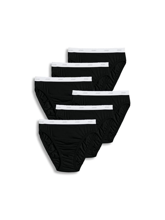 Women's 100% Cotton Classic French Cut - 6 Pack