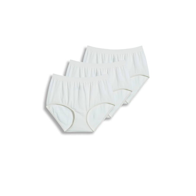 Jockey Women's Comfies Cotton Brief 3 Pack