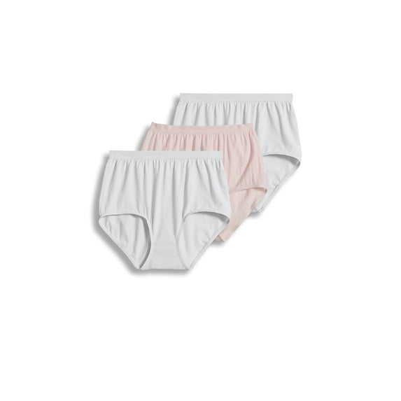 Jockey Women's Comfies Cotton Brief - 3 Pack