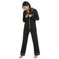 thumbnail image 1 of Jockey Women's Cooling Modal Notch Collar Long Sleeve Top & Pant Set, 1 of 5