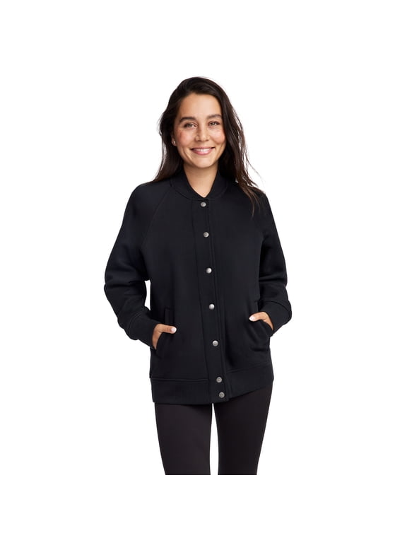 Women's Cotton Blend Varsity Jacket