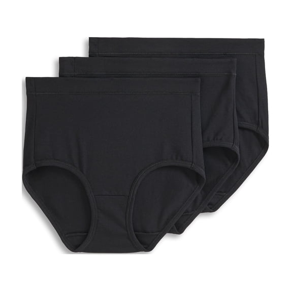 Jockey Women's Cotton Stretch Brief - 3 Pack
