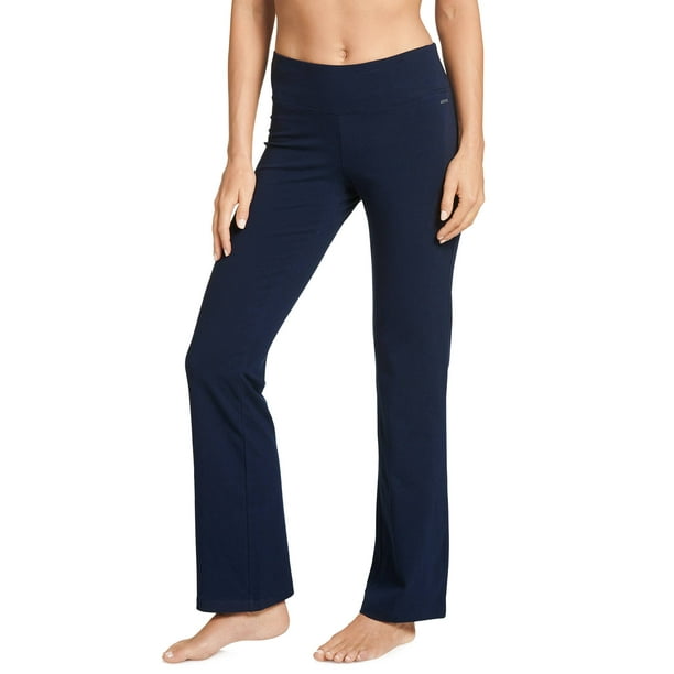 Jockey Women's Cotton Stretch Slim Bootleg Pant - Walmart.com