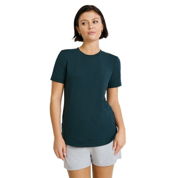 Jockey Women's EVERACTIVE Short Sleeve Crew Neck Tee