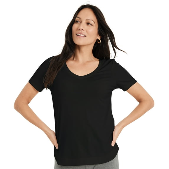 Jockey Women's EVERACTIVE V-Neck Tee