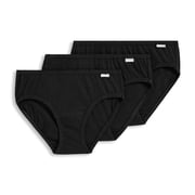 Jockey Women's 100% Cotton Elance Bikini - 3 Pack