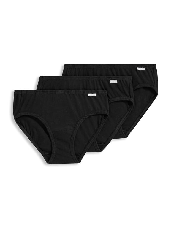 Women's 100% Cotton Elance Bikini - 3 Pack
