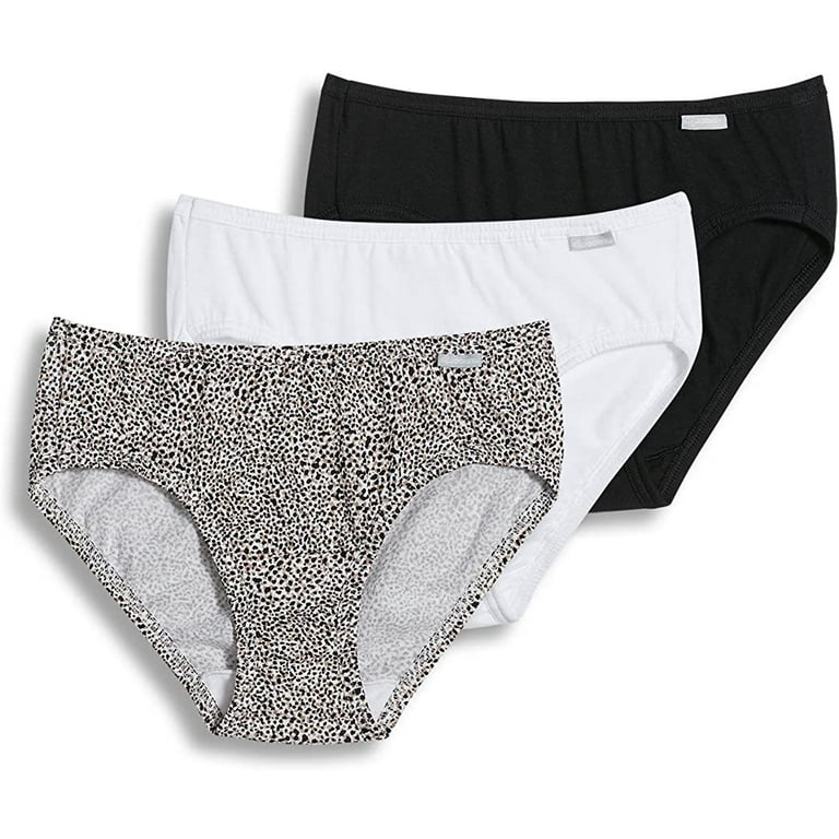 Jockey Women's Elance Bikini Panties 3-Pack, Animal Print, Size: 5