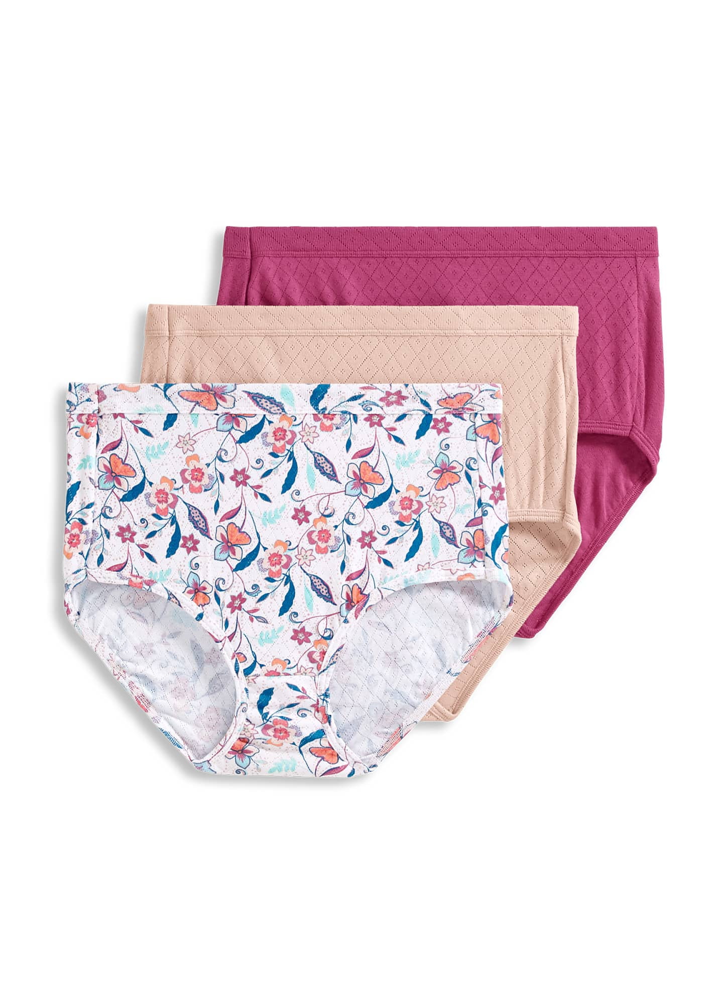 Jockey Women's Elance Breathe Brief 3 Pack