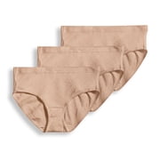Jockey Women's 100% Cotton Elance Breathe Hipster - 3 Pack