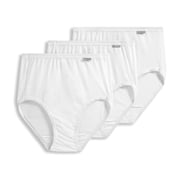 Jockey Women's 100% Cotton Elance Brief - 3 Pack