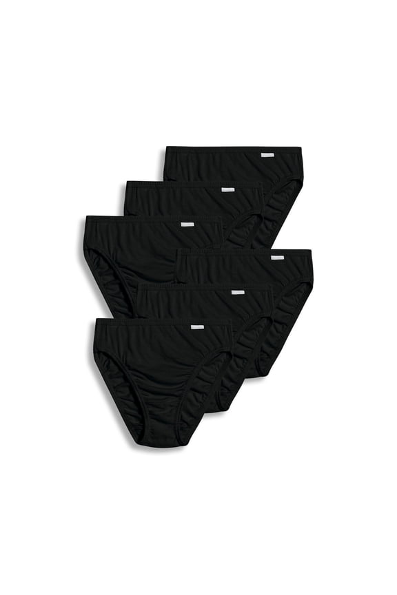 Women's 100% Cotton Elance French Cut - 6 Pack