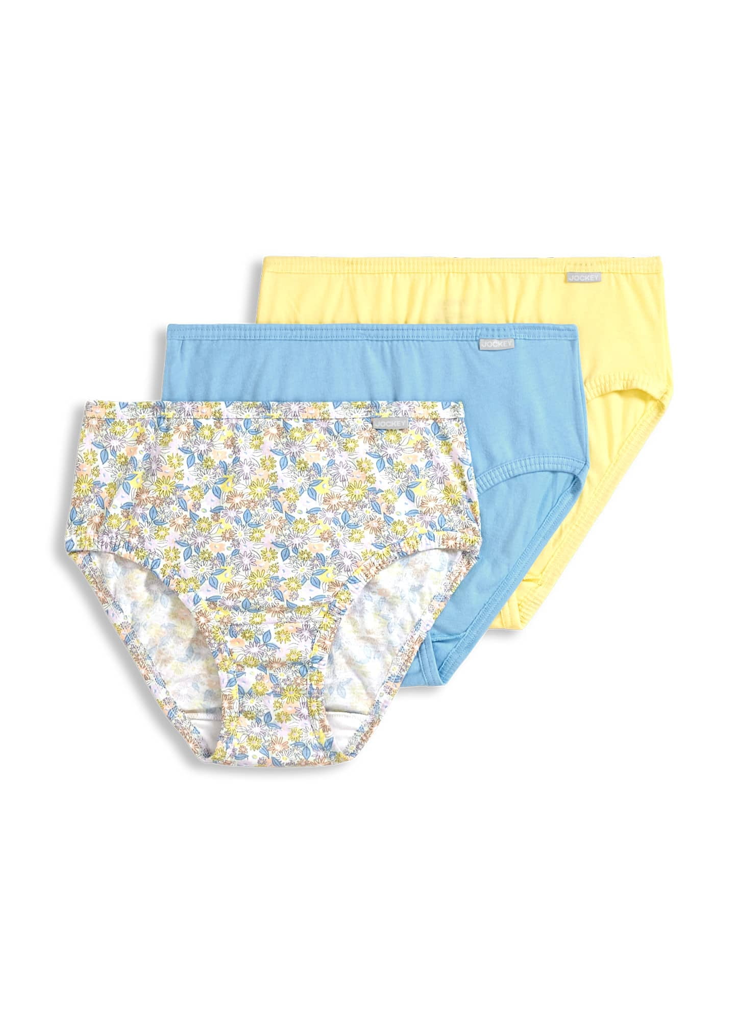 Jockey Elance Breathe Hipster - Biancheria intima da donna, confezione da 3