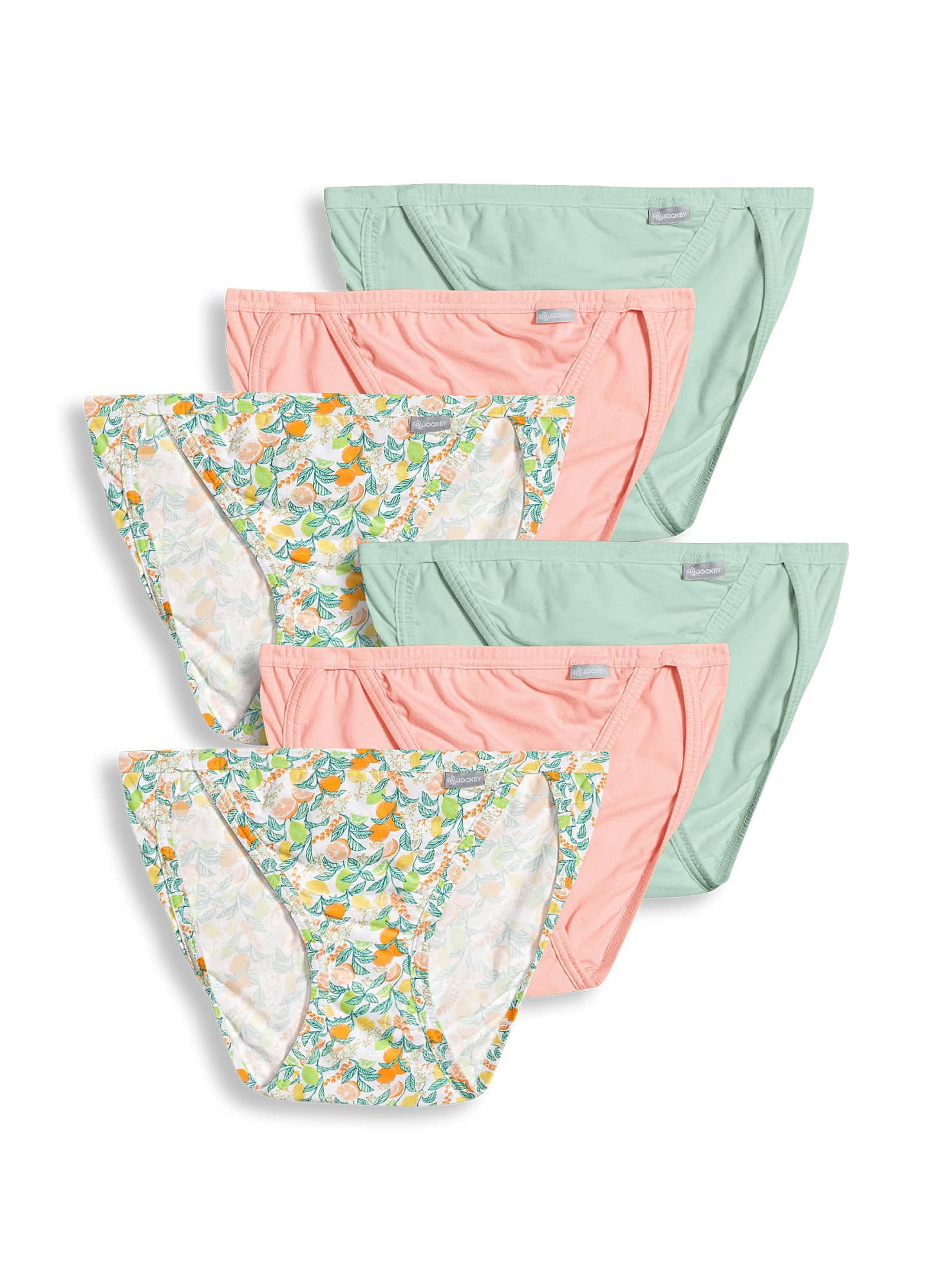 Jockey Women's Elance String Bikini - 6 Pack - Walmart.com