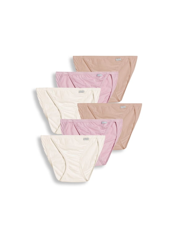 Women's 100% Cotton Elance String Bikini - 6 Pack
