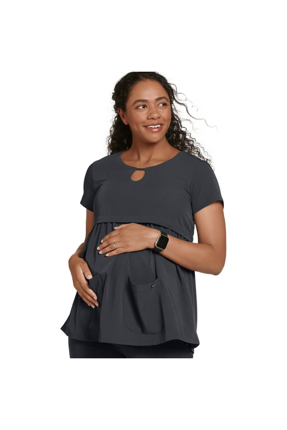 Women's Empire Waist Maternity Scrub Top