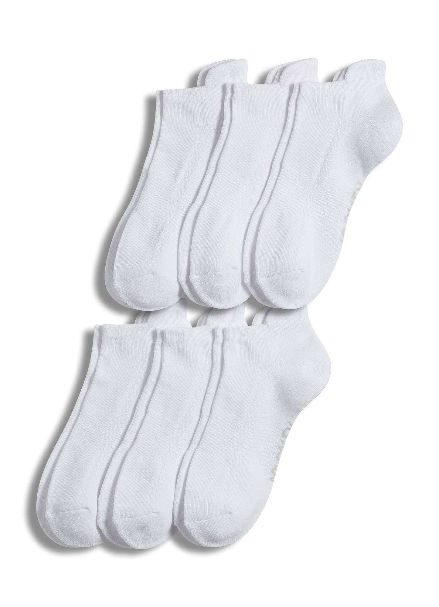 Jockey Women's Essentials Antimicrobial Low Cut Tab Socks