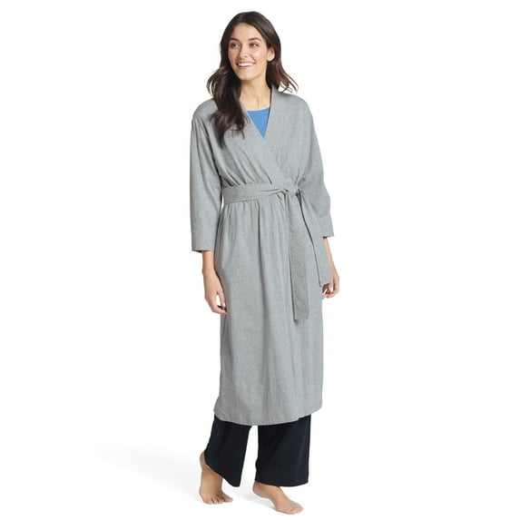 Jockey Women's Everyday Essentials 100% Cotton Long Robe