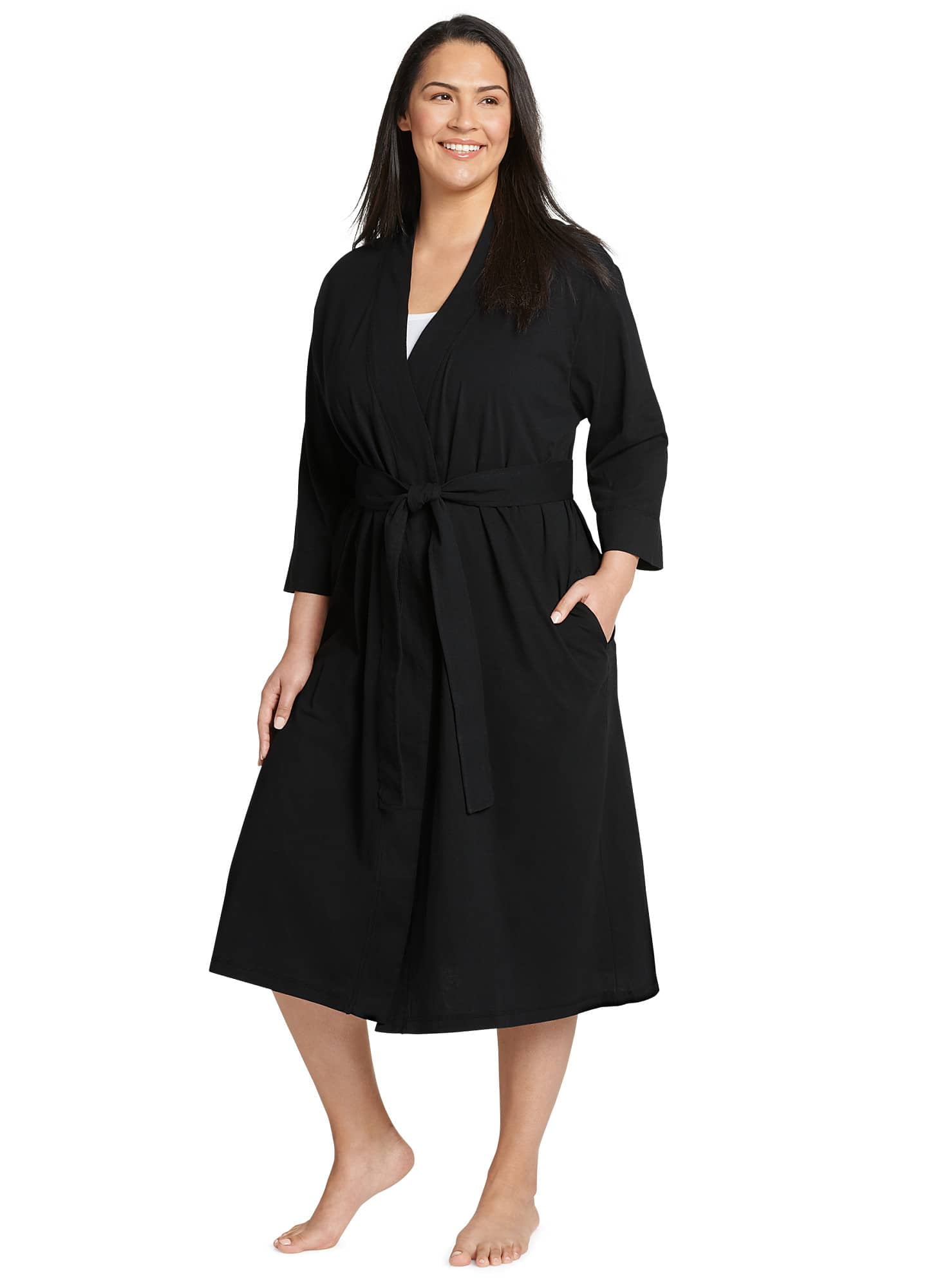 Bicycle Pattern Print Women Long Robe main image 0