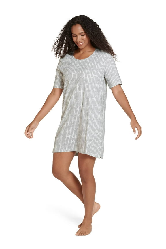 Women's Everyday Essentials 100% Cotton Short Sleeve Sleep