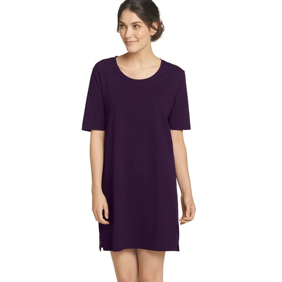 Jockey Women's Everyday Essentials 100% Cotton Short Sleeve Sleepshirt