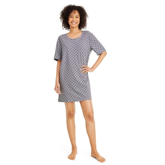 Jockey Women's Everyday Essentials 100% Cotton Short Sleeve Sleepshirt