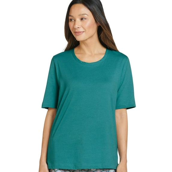 Jockey Women's Everyday Essentials 100% Cotton Short Sleeve Tee