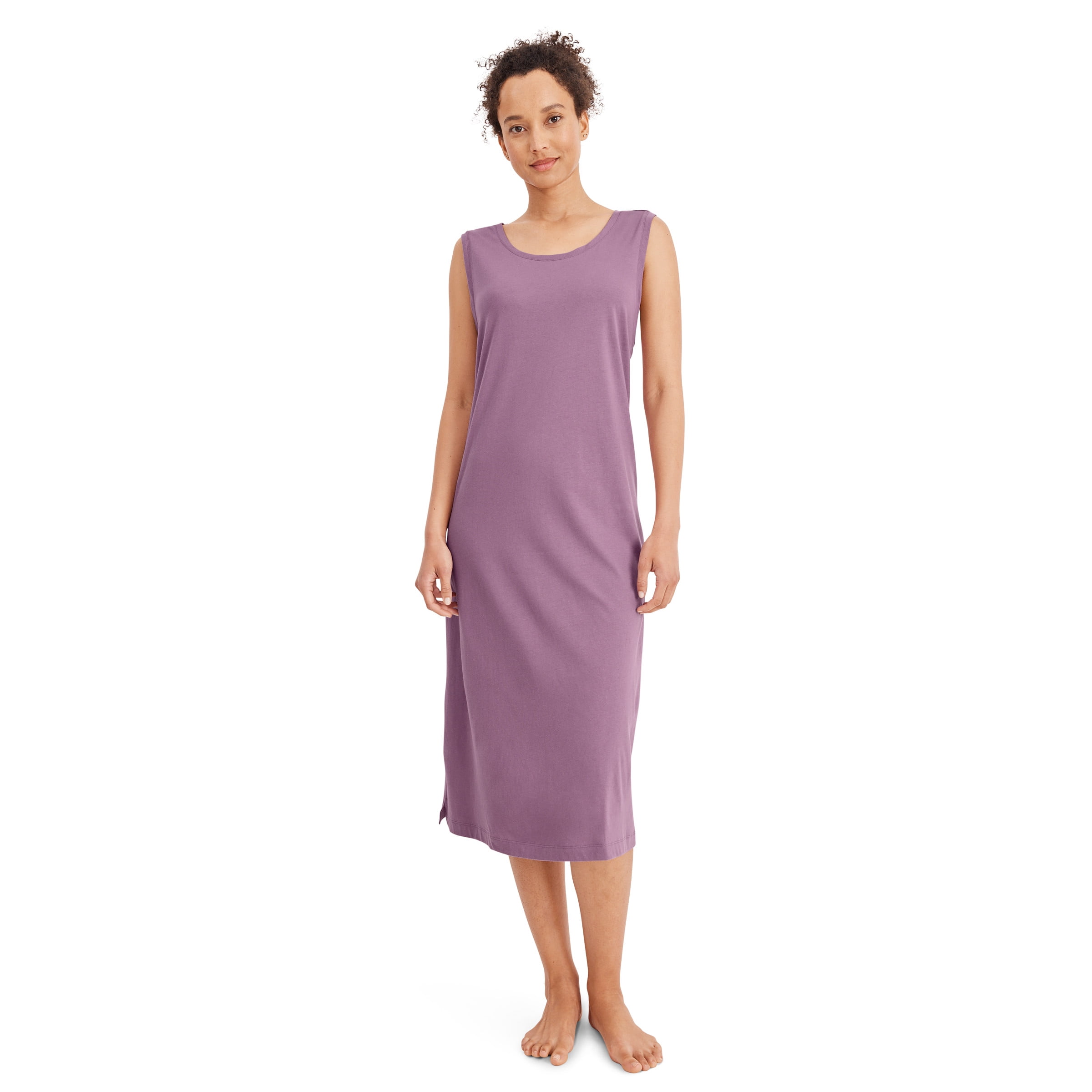 Jockey Women's Everyday Essentials 100% Cotton Tank Sleep Dress